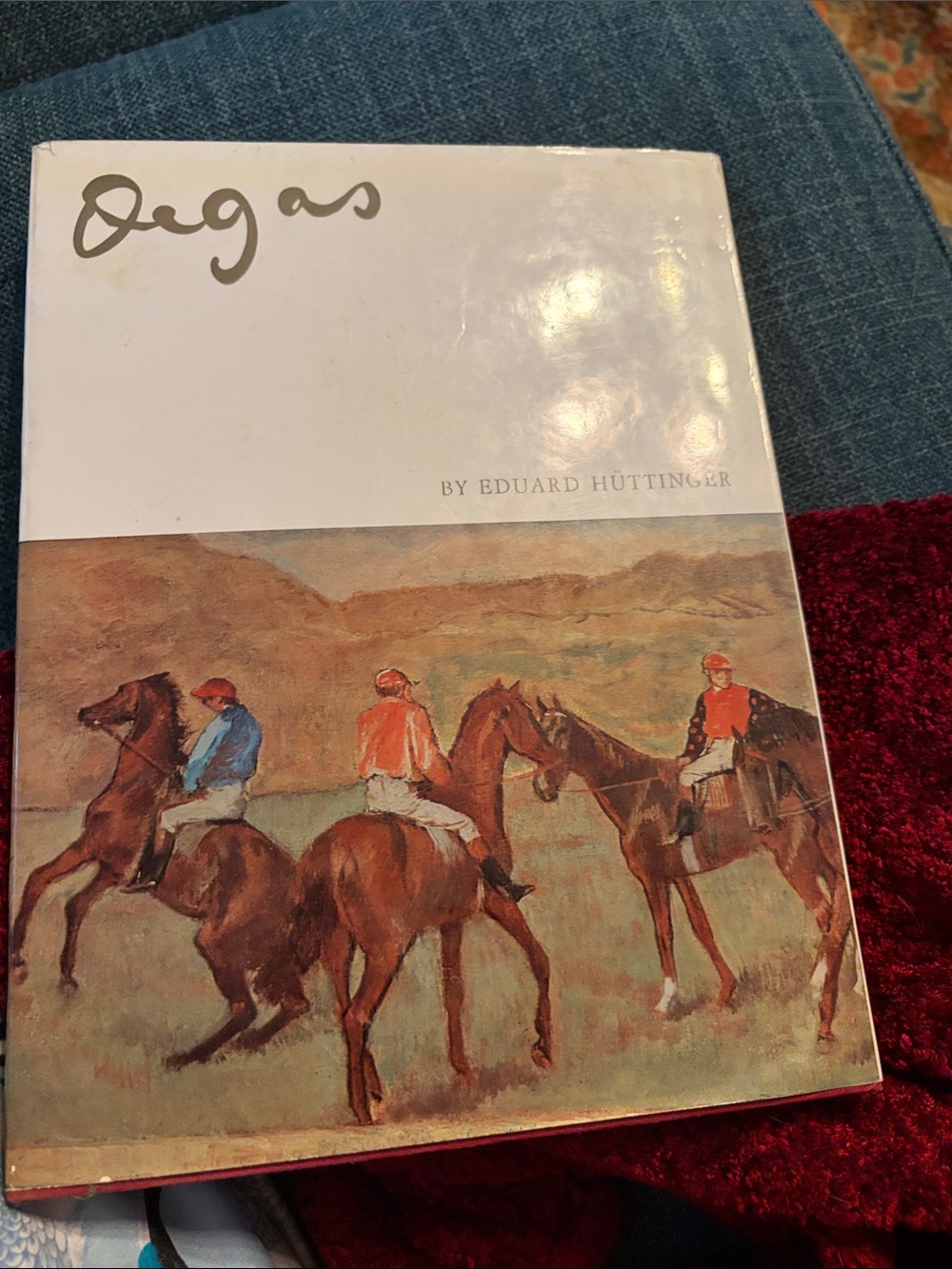 Degas Art Book by - Cream and Brown Cover